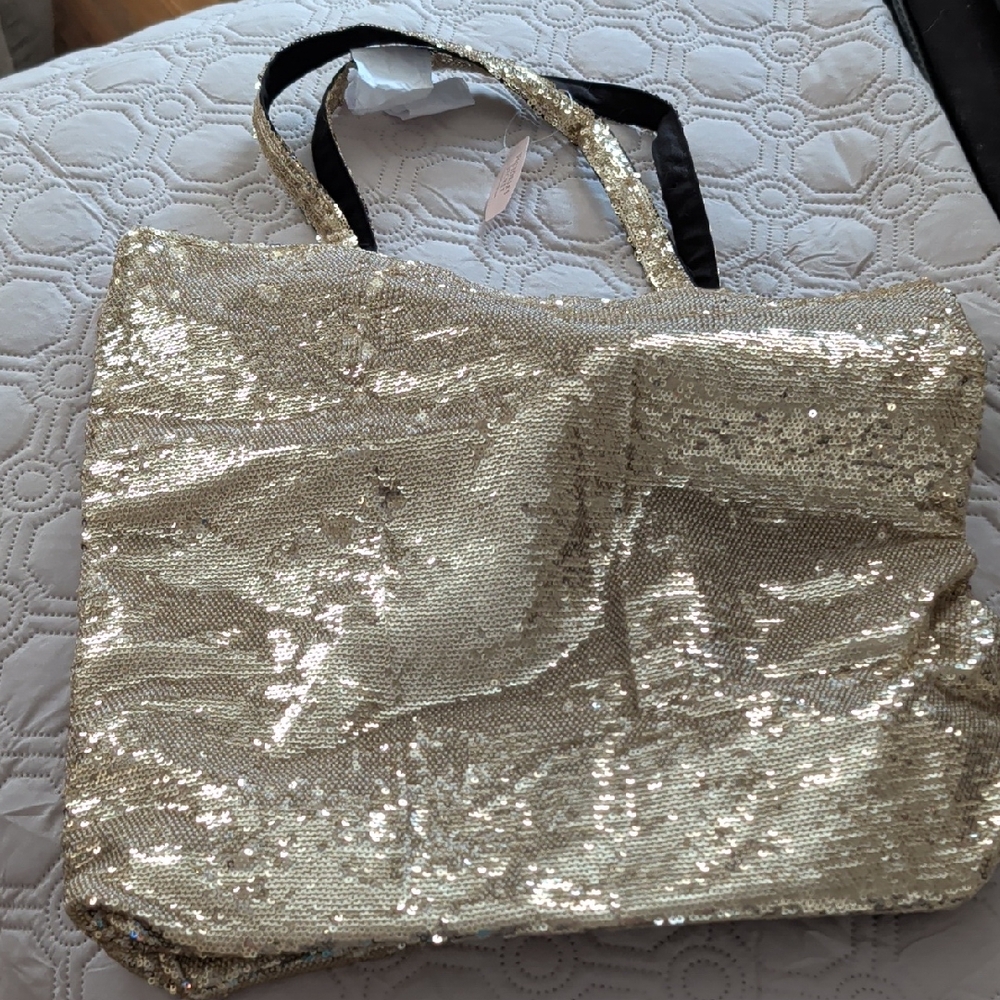 Victoria's Secret Sparkling Sequin Shoulder Bag